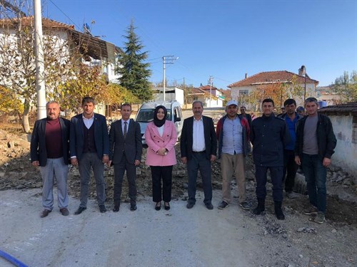 KAYMAKAMIMIZ SAYIN ÖZLEM DOĞAN SOFULAR KÖYÜNÜ ZİYARET EDEREK  İNCELEMELERDE BULUNDU.