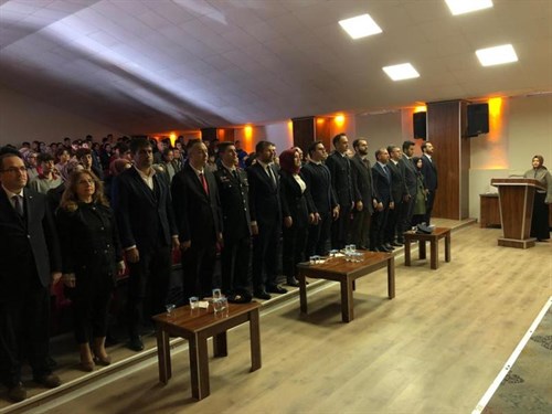 GAZİ MUSTAFA KEMAL ATATÜRK'ÜN, EBEDİYETE İNTİKALİNİN 84. YILINDA TÖRENLE ANILDI